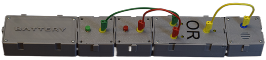 Poartă logică OR (2 butoane → 1 buzzer)
